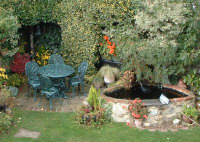 A small, well proportioned garden.