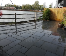 Flamed Patio