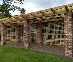 Old red bricks