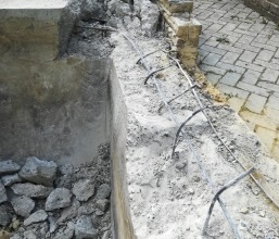 Thick reinforced side wall